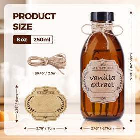 Elumeiro bottle cap with 8oz leakproof design ensures secure storage.