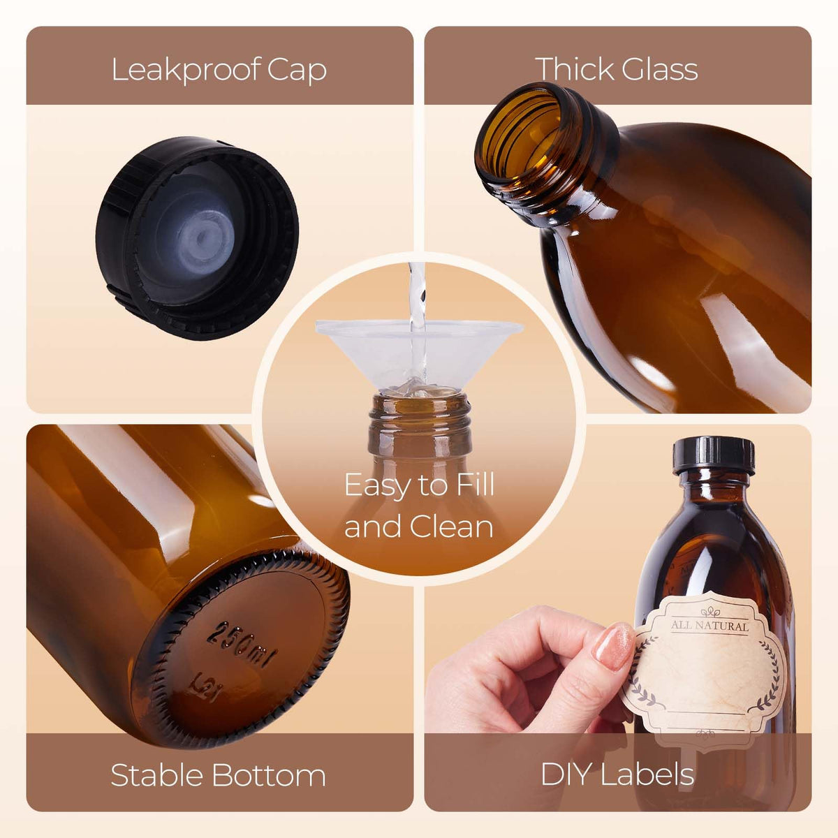 Hot sauce bottle keeps spice blends vibrant and reliably pourable.