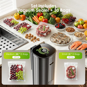 Elxis reusable bags bundle protects flavors with eco friendly, dishwasher safe design.