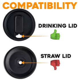 ELYPRO compact steel design fits in small kitchens for neat lid display.