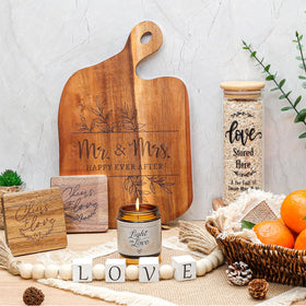 Elysirise acacia coasters — romantic, sturdy dining protectors.