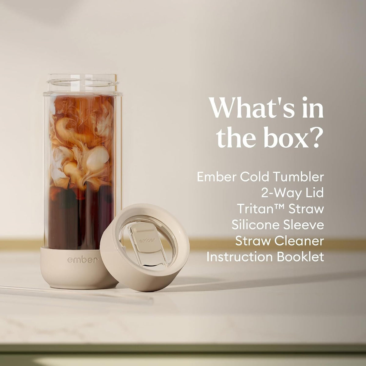 Ember Cold Tumbler makes a thoughtful gift for iced coffee lovers