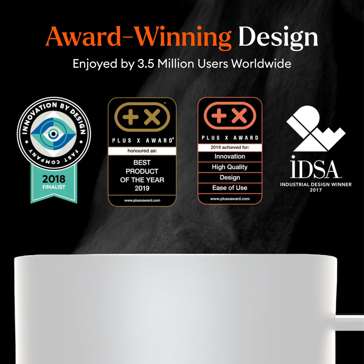 Ember Mug 2 default 135°F setting works without the app