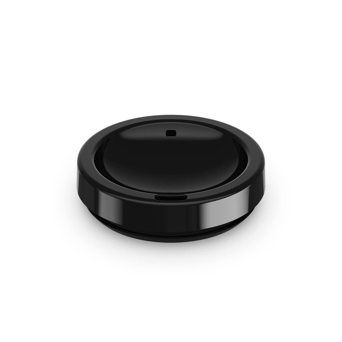Ember Sipping Lid on travel mug for easy on-the-go sipping.