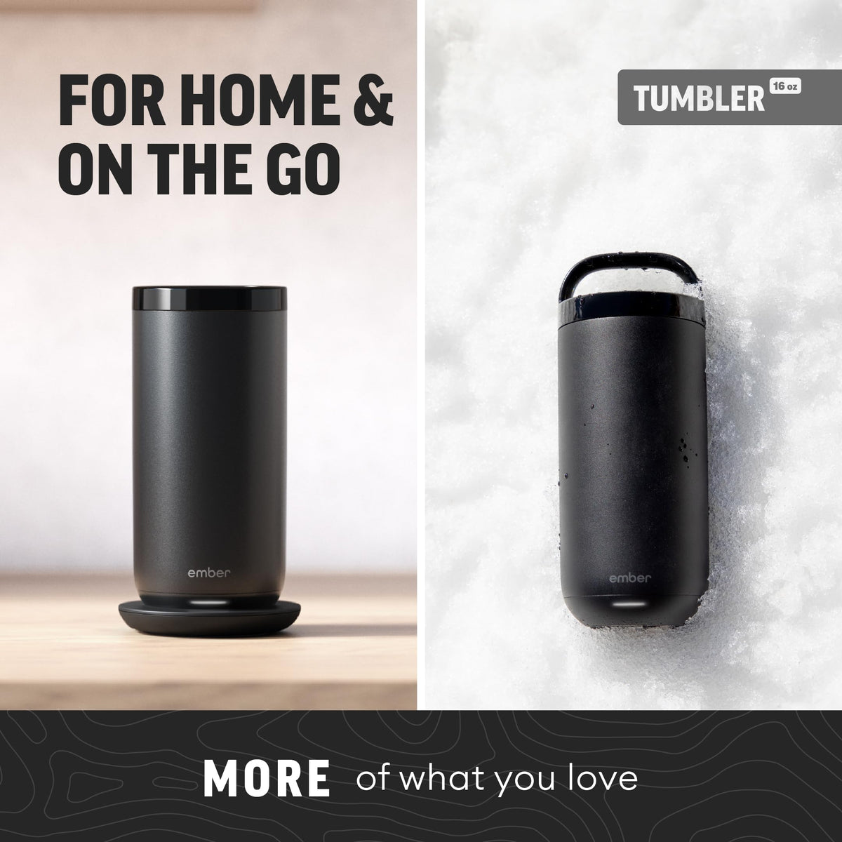 Ember Tumbler battery life indicator helps plan caffeine on the go.