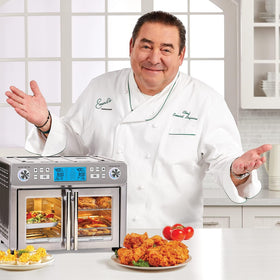 Emeril Lagasse French door 360 air fryer with easy access and spacious interior