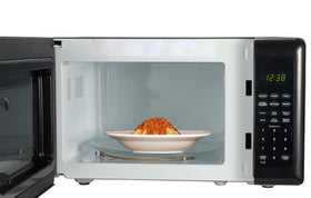Emerson MW7302B defrost options for time or weight defrost.