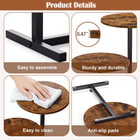 Emfogo easy-assembly and quick-clean cupcake stand for everyday use