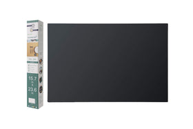 Emolife thick silicone mat under a microwave protects countertops from spills.