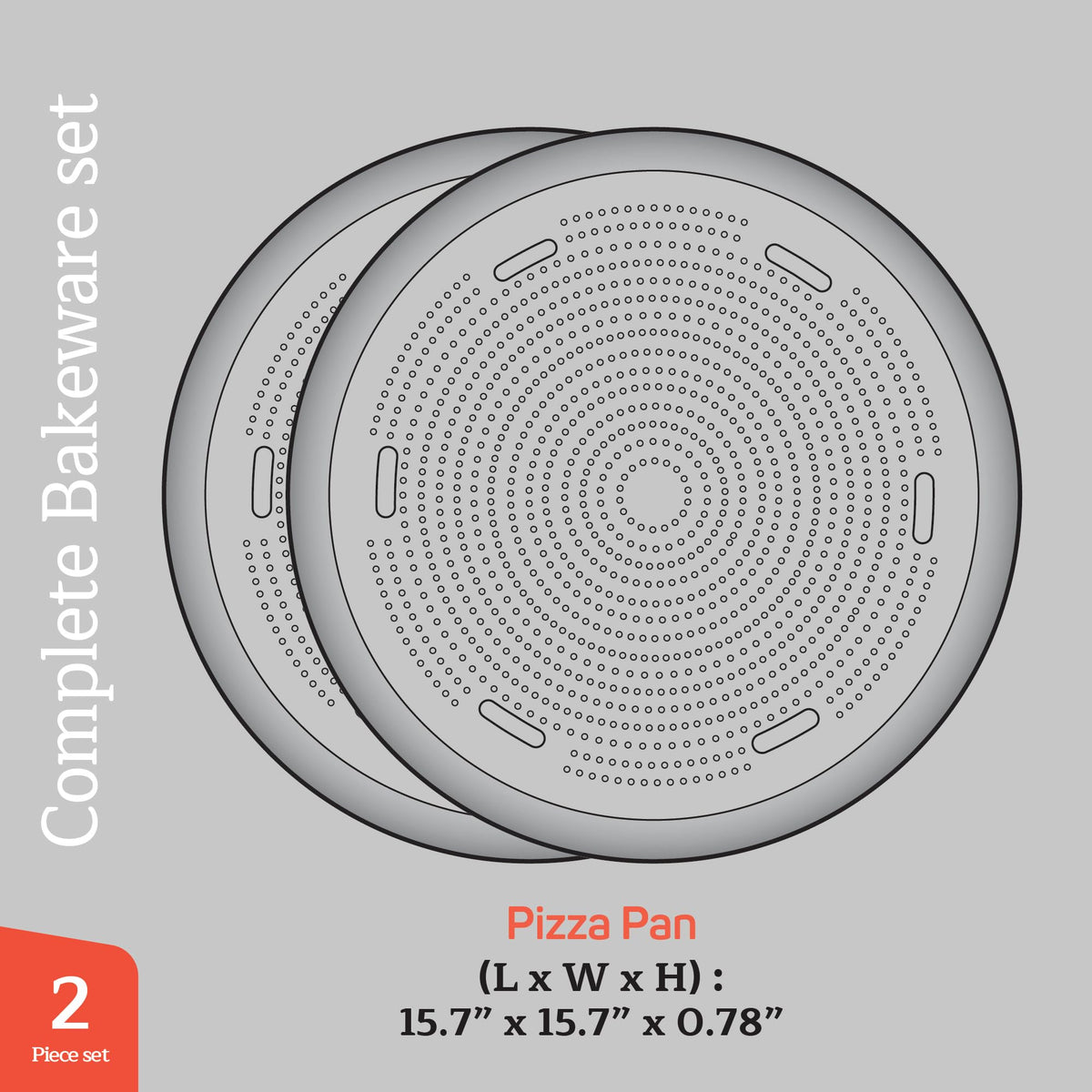 Emporio Kitchen carbon steel pan delivers sturdy heat distribution for even results.