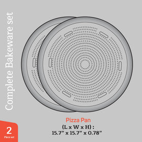 Emporio Kitchen carbon steel pan delivers sturdy heat distribution for even results.