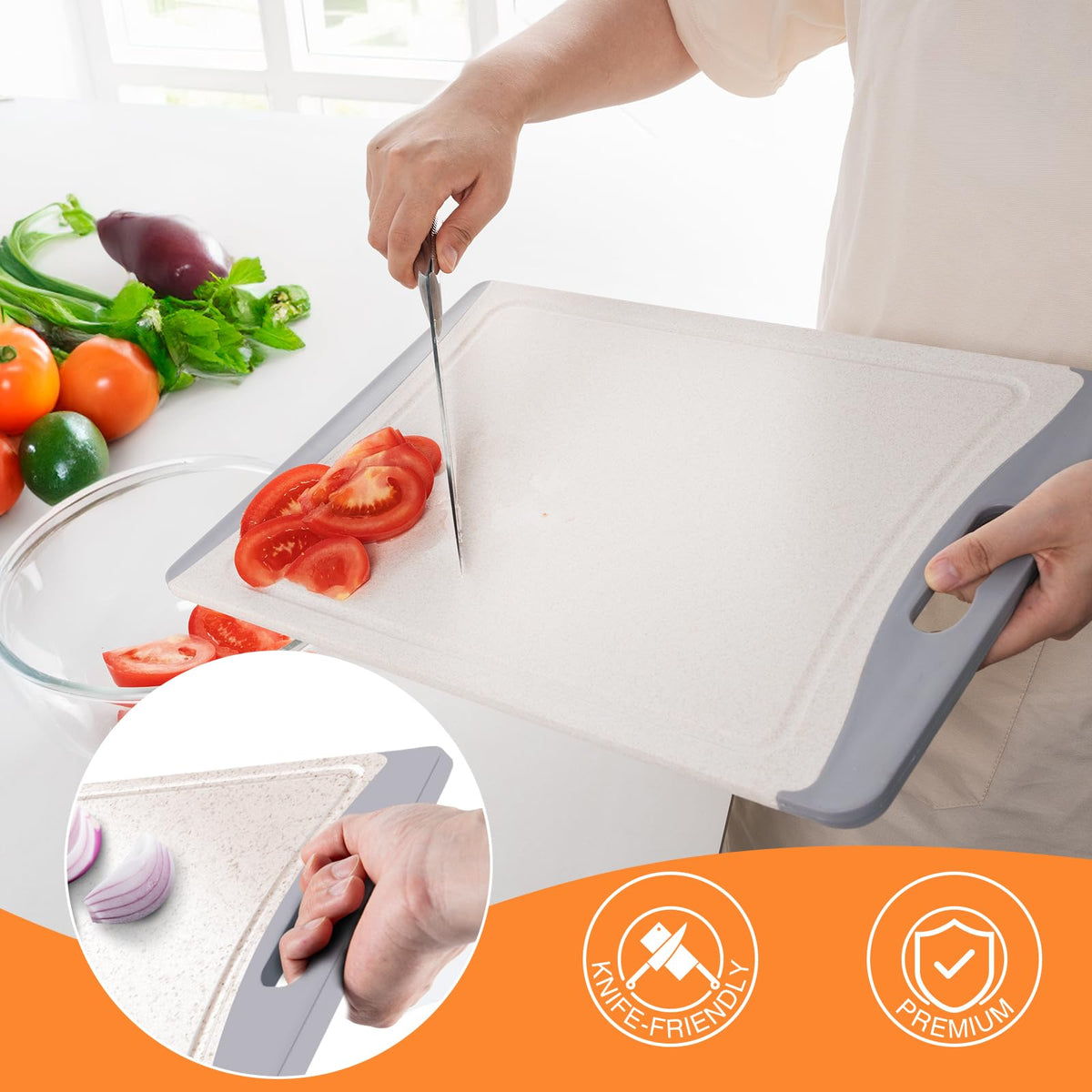 Empune cutting-board dishwasher-safe for quick cleanup after chopping