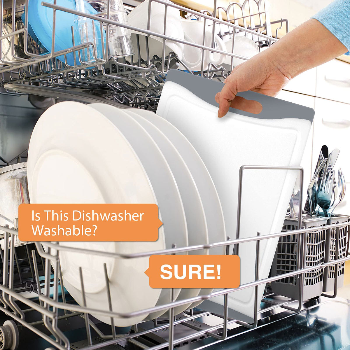 Empune dishwasher-safe cutting boards, easy cleanup after busy cooking sessions.
