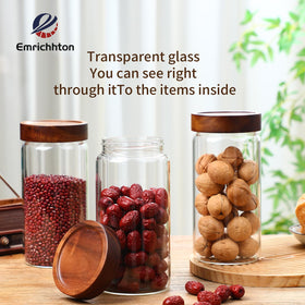 Emrichhton clear jar wall showing smooth surface and durability