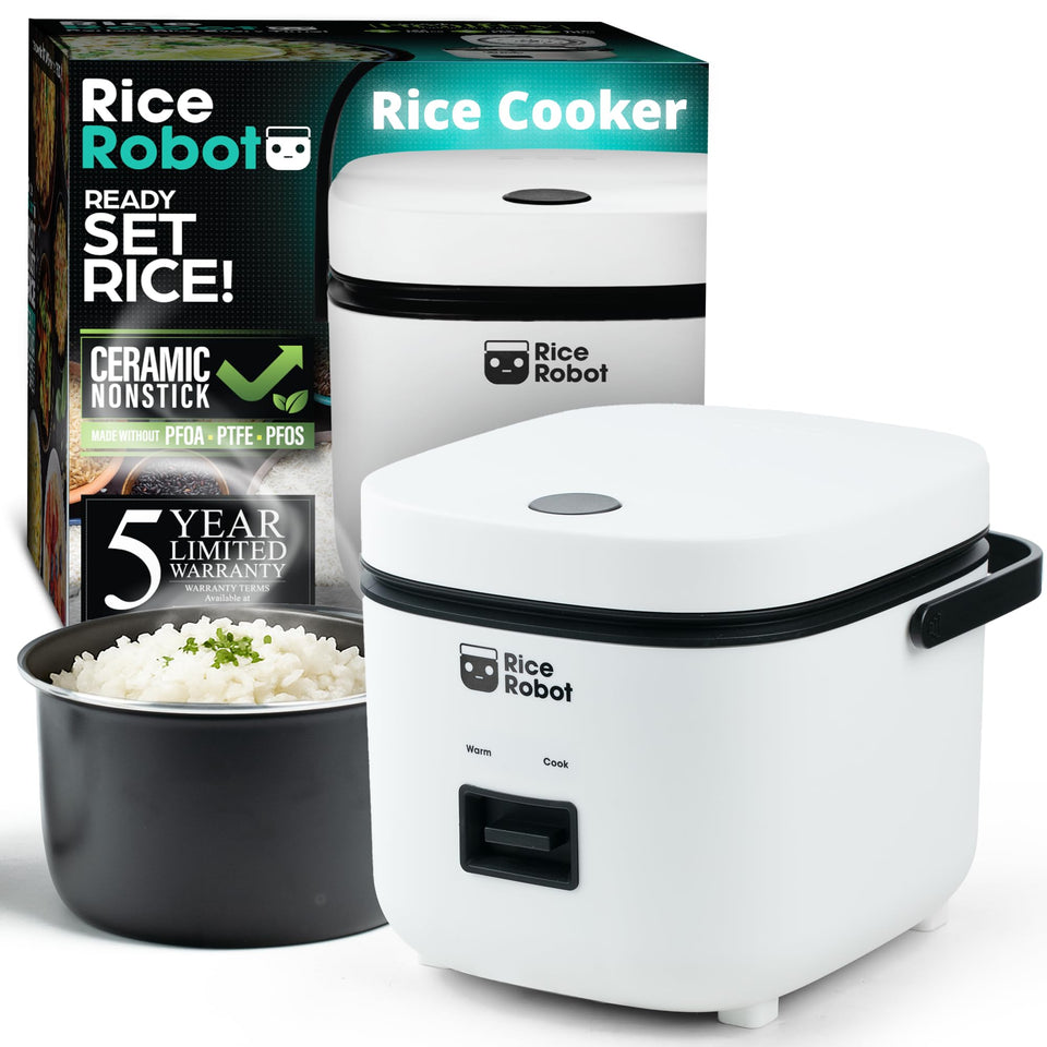 EMSON Rice Robot 1Qt inner pot ideal for quick, easy rice cooking.