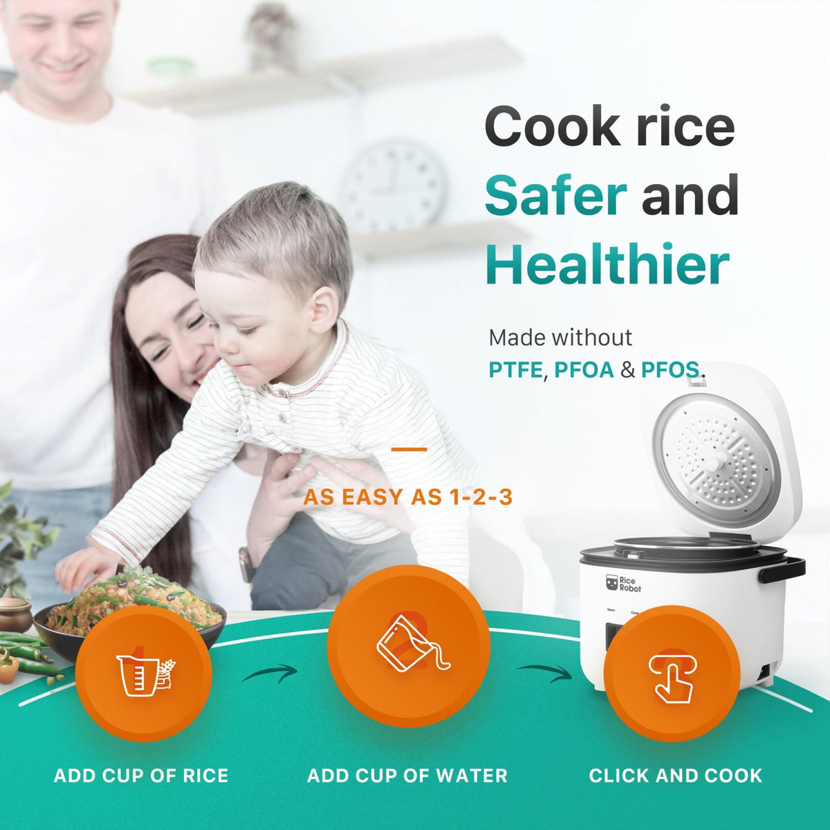 EMSON Included accessories like measuring cups and spoon boost versatility.