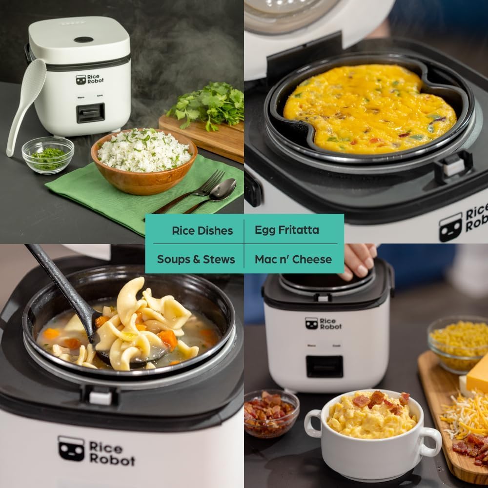 EMSON Rice Robot compact design fits small kitchens and dorm rooms.