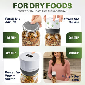 EMSON RoboSeal jar opener included for effortless access.
