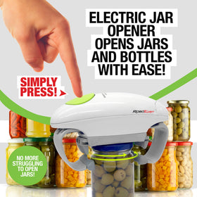 EMSON Robotwist in action auto-opens jars with minimal effort.