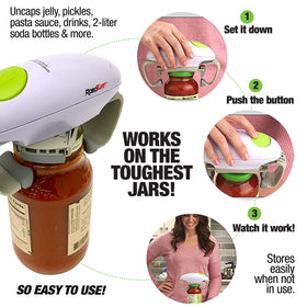 EMSON Robotwist fits all jar sizes for kitchen versatility.