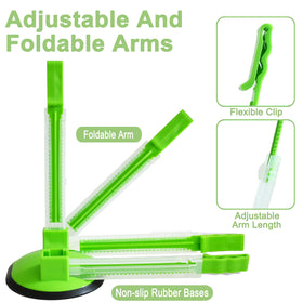 EMWNG non-slip base keeps rack stable during use
