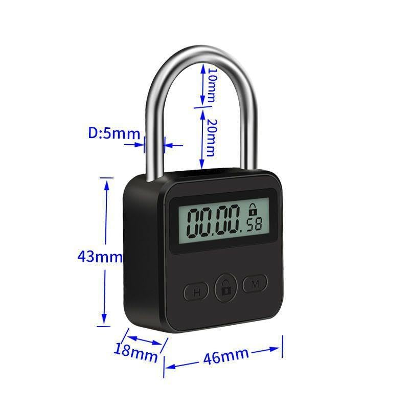 Enajucy timer lock privacy for valuables during daily activities
