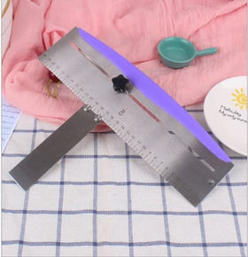 Enajucy purple baking tool adds professional flair to home desserts.