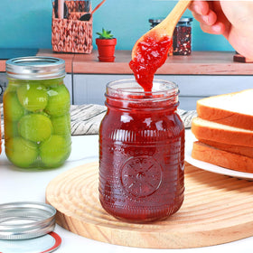Encheng 16oz jar ideal for jams and jelly storage