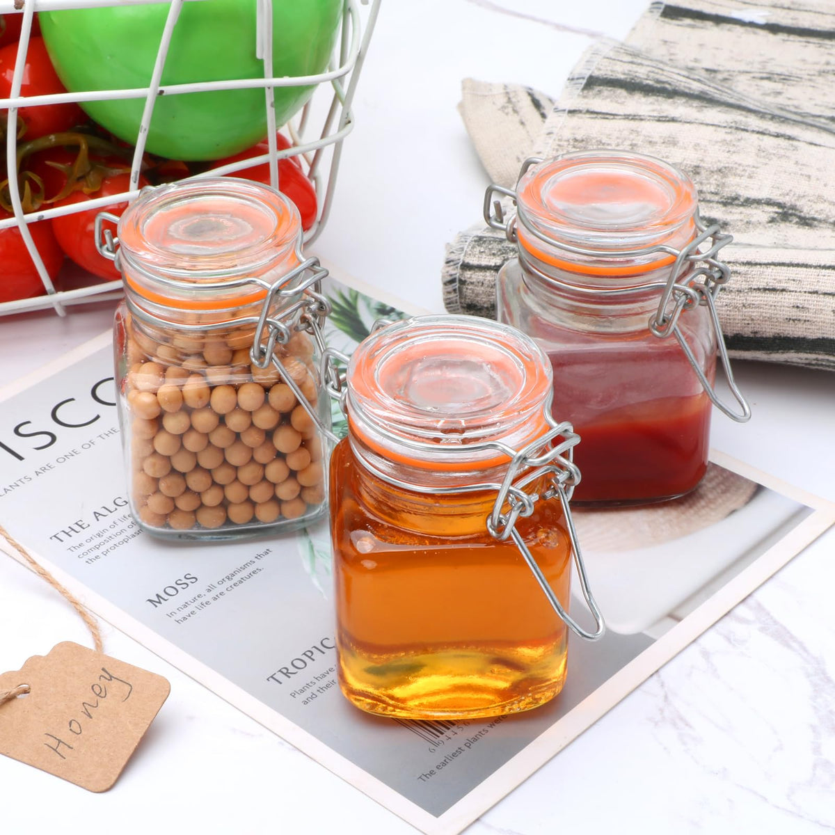 Encheng BPA-free food safe glass for healthy storage