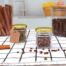 Encheng candle-making mini jar with warm glass finish