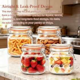 Encheng jars ideal for coffee, pasta, spices, and snacks.