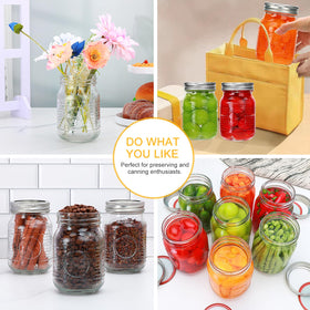 Encheng 16oz jar doubles as pantry organizer and dry goods store