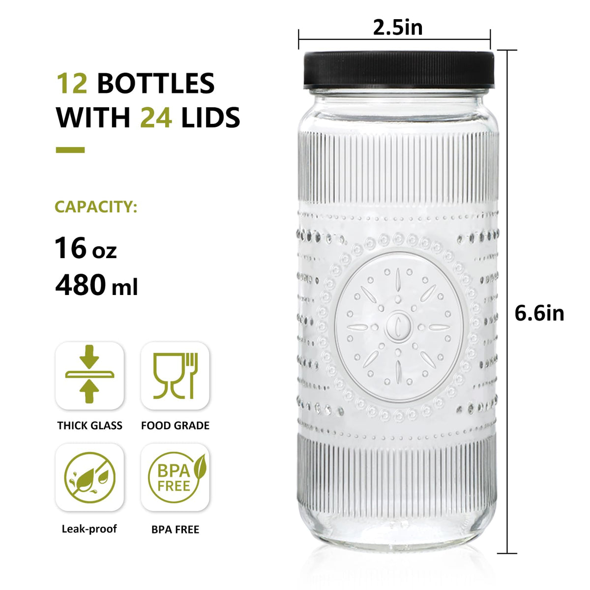 Encheng embossed pattern bottle grip design for secure daily handling.