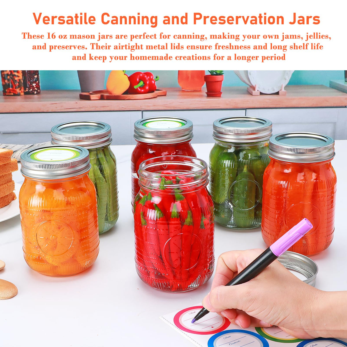 Encheng fermentation jar suitable for kombucha and quick ferments