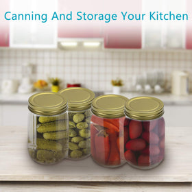Encheng jars for DIY gifts and party favors with a classic glass design.