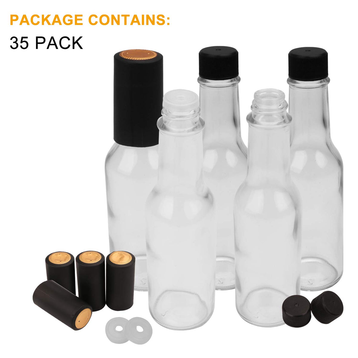 Encheng shrink capsule adds tamper-evident seal to your bottled sauces.