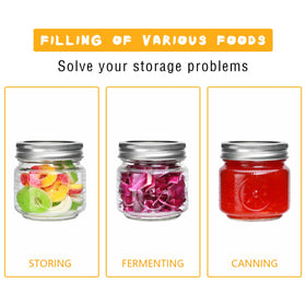 Encheng small jar ideal for jelly, spice jars, or honey storage.