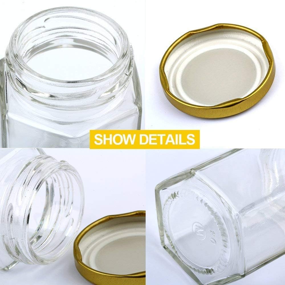Encheng spice storage jar 4oz keeps spices organized and ready to pour