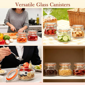 Vinegar-safe and dishwasher-friendly Encheng jars for simple cleanup.