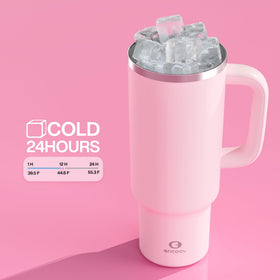 ENCOOL stainless steel tumbler available in vibrant color options