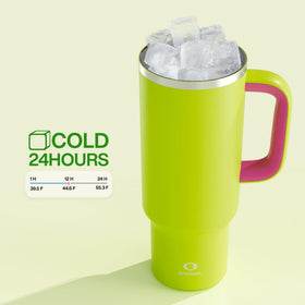 ENCOOL Cream Moon tumbler is easy to clean for daily use