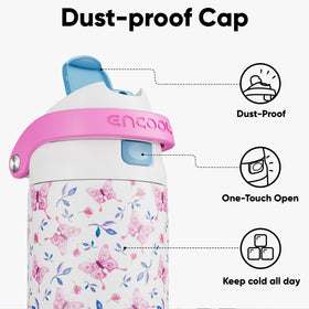 ENCOOL bottle fits car cup holders for easy daily carry