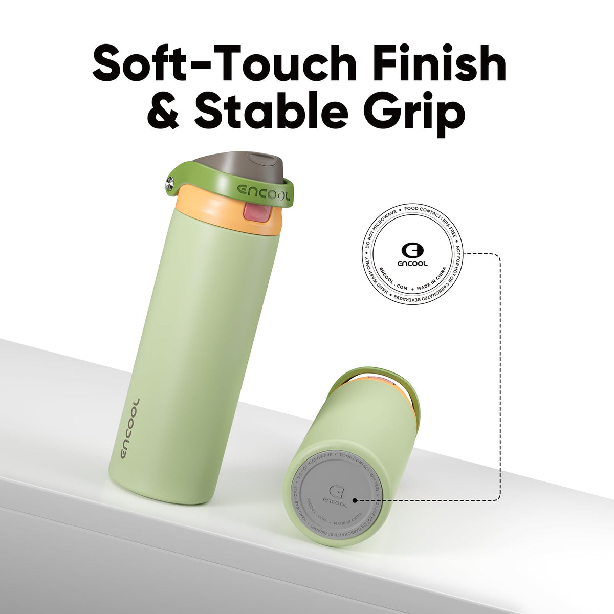 ENCOOL durable-lid-construction supports repeated opening and long-term use.