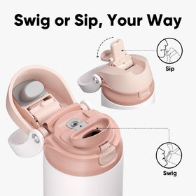 ENCOOL easy-grip carry bottle with ergonomic design for workouts