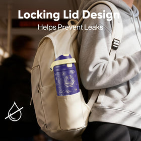 ENCOOL reinforced lid bottle designed for durable daily opening and closing.