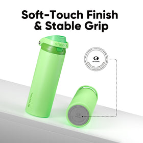 ENCOOL straw dual sip design for easy, controlled sipping