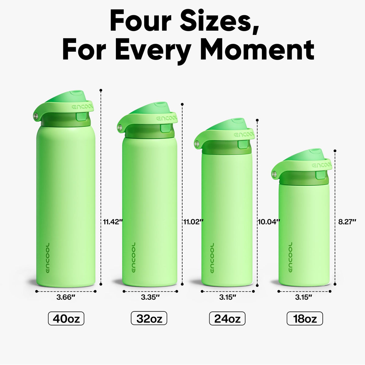 ENCOOL travel commute bottle helps you stay refreshed between destinations