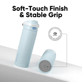 ENCOOL 32oz bottle at work shows all-day hydration during long shifts