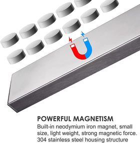 Enkrio upgraded stainless steel knife holder highlighting durability