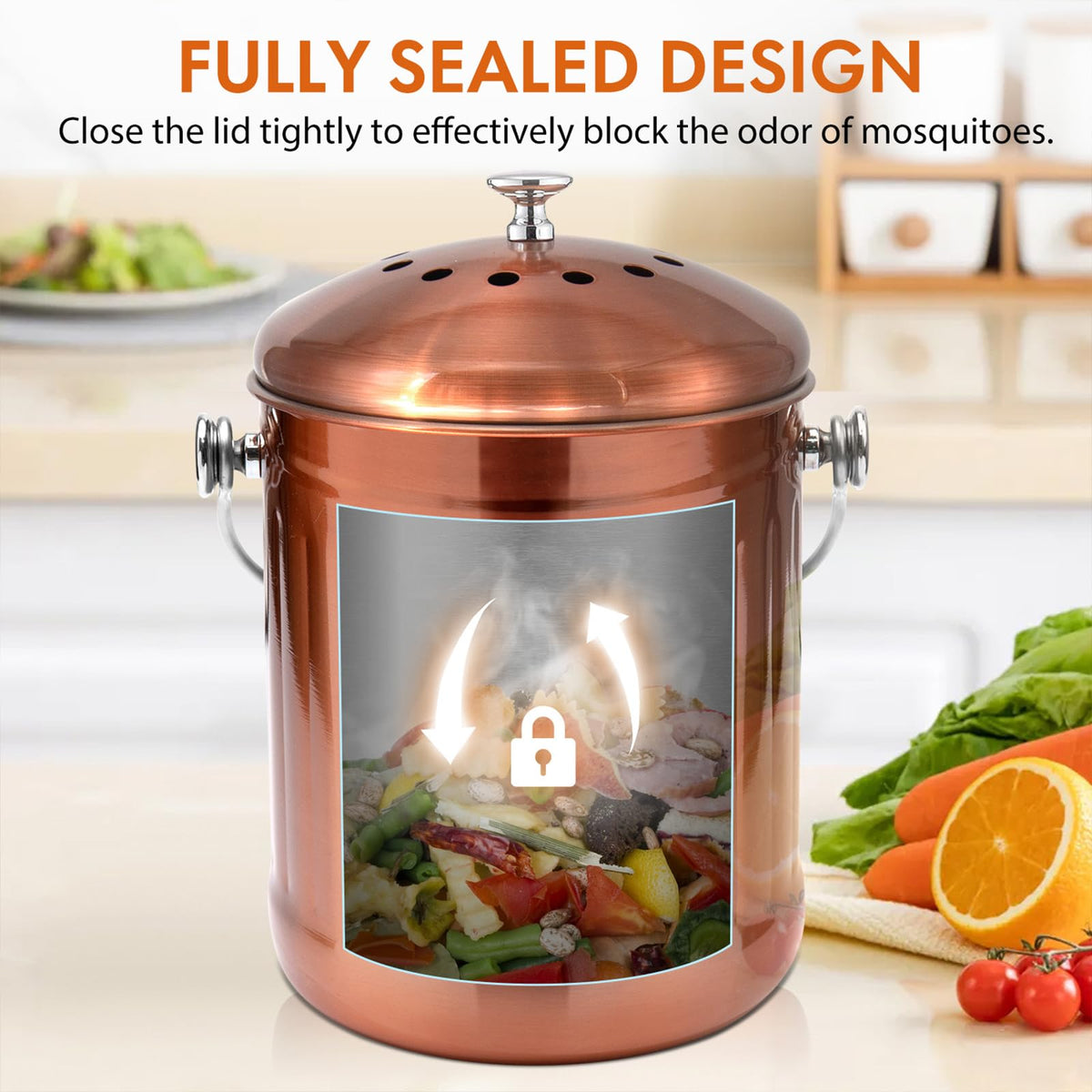 ENLOY easy-clean design cleans quickly with warm water for a fresh look.